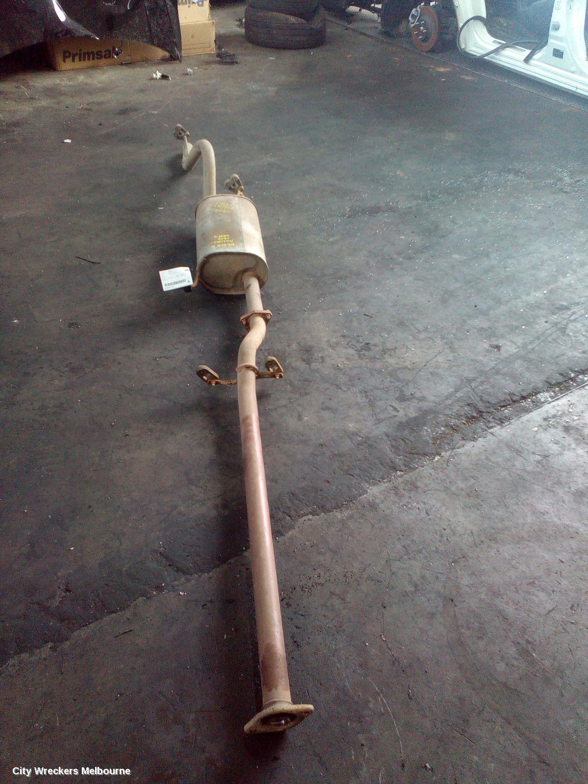 MITSUBISHI TRITON EXHAUST SYSTEM, MQ-MR, 03/2015 - 10/2023