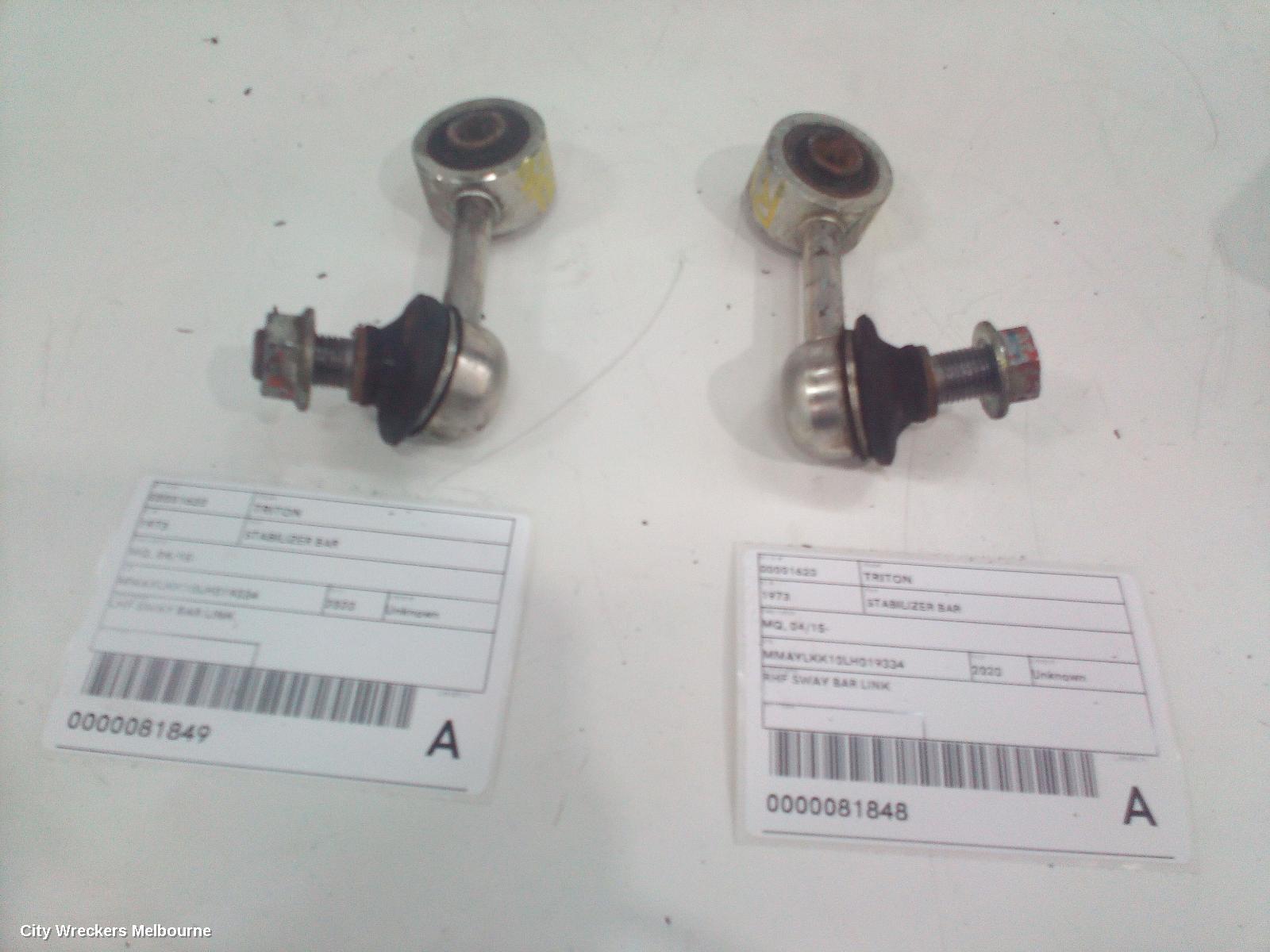 MITSUBISHI TRITON STABILISER BAR, MQ-MR, FRONT SWAY BAR, 03/2015 - 10/2023