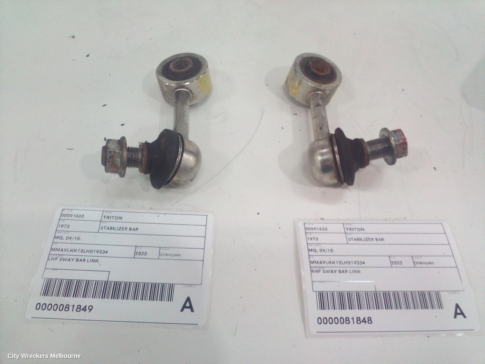 MITSUBISHI TRITON STABILISER BAR, MQ-MR, FRONT SWAY BAR, 03/2015 - 10/2023