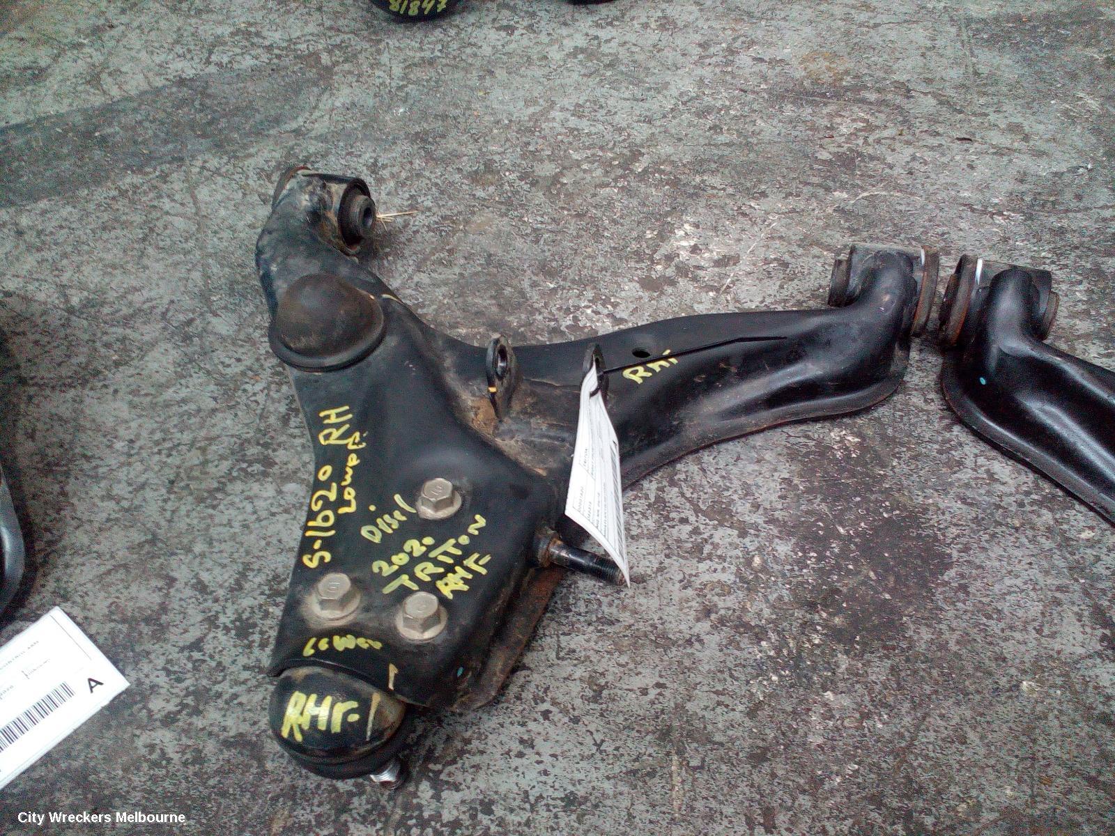 MITSUBISHI TRITON RIGHT FRONT LOWER CONTROL ARM, MQ-MR, 03/2015 - 10/2023