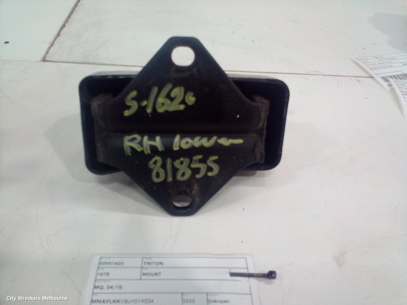 MITSUBISHI TRITON MOUNT, MQ-MR, 03/2015 - 10/2023