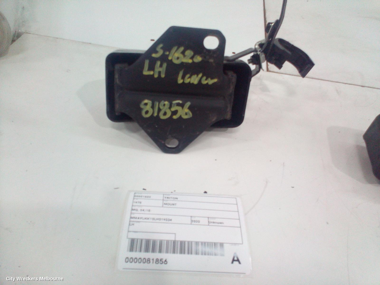 MITSUBISHI TRITON MOUNT, MQ-MR, 03/2015 - 10/2023