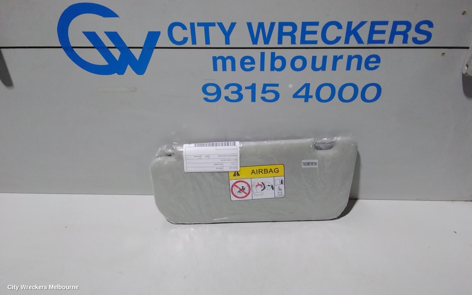 MITSUBISHI TRITON SUNVISOR, MR, LH SIDE, 11/2018 - 10/2023