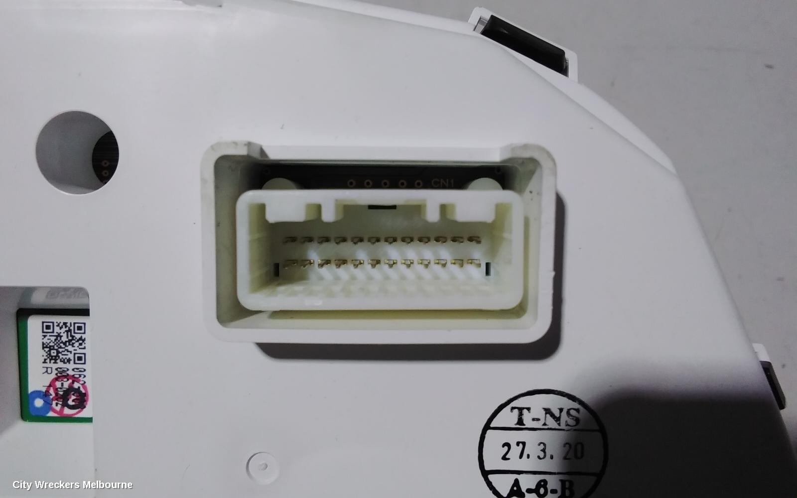 MITSUBISHI TRITON INSTRUMENT CLUSTER, MR, DIESEL, 2WD, AUTO/MANUAL T/M, 11/2018 - 10/2023