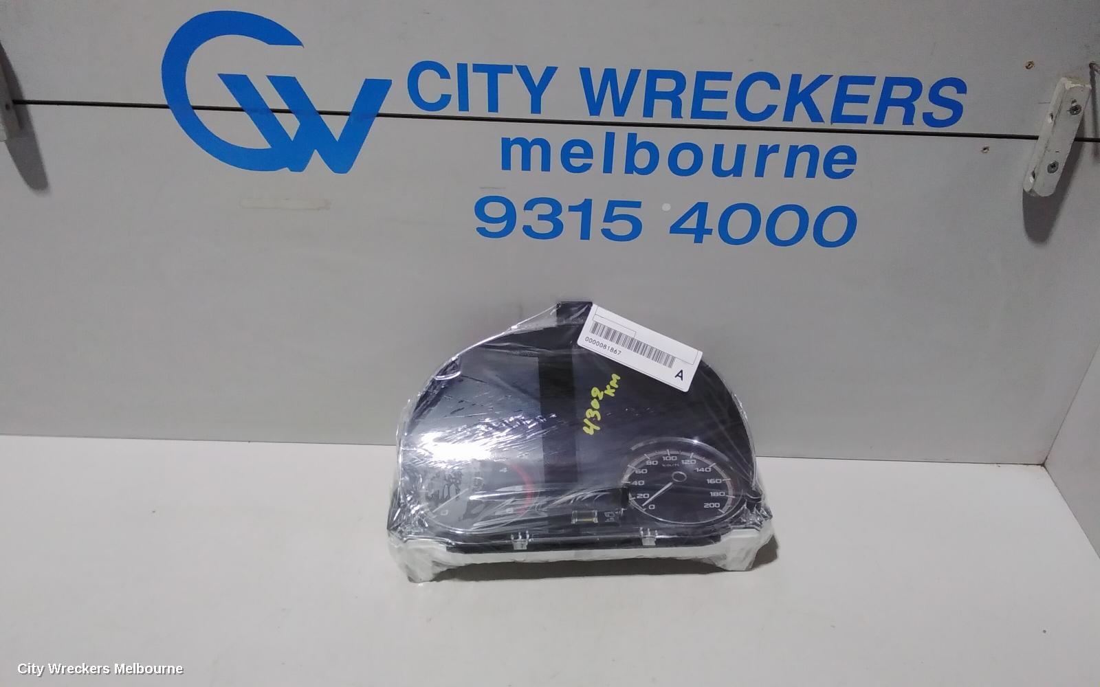 MITSUBISHI TRITON INSTRUMENT CLUSTER, MR, DIESEL, 2WD, AUTO/MANUAL T/M, 11/2018 - 10/2023