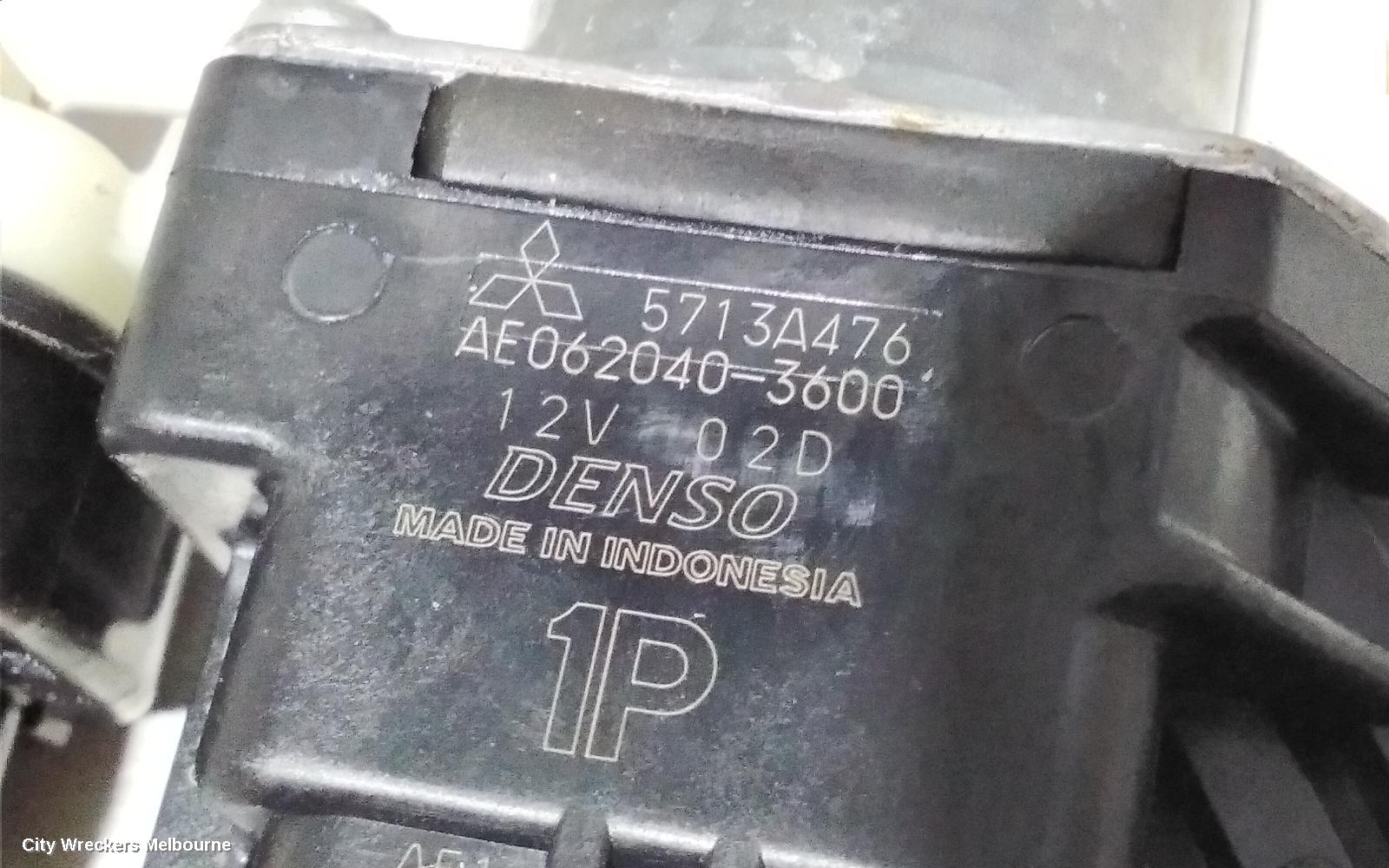 MITSUBISHI TRITON RIGHT FRONT WINDOW REG/MOTOR, MQ-MR, 03/2015 - 10/2023