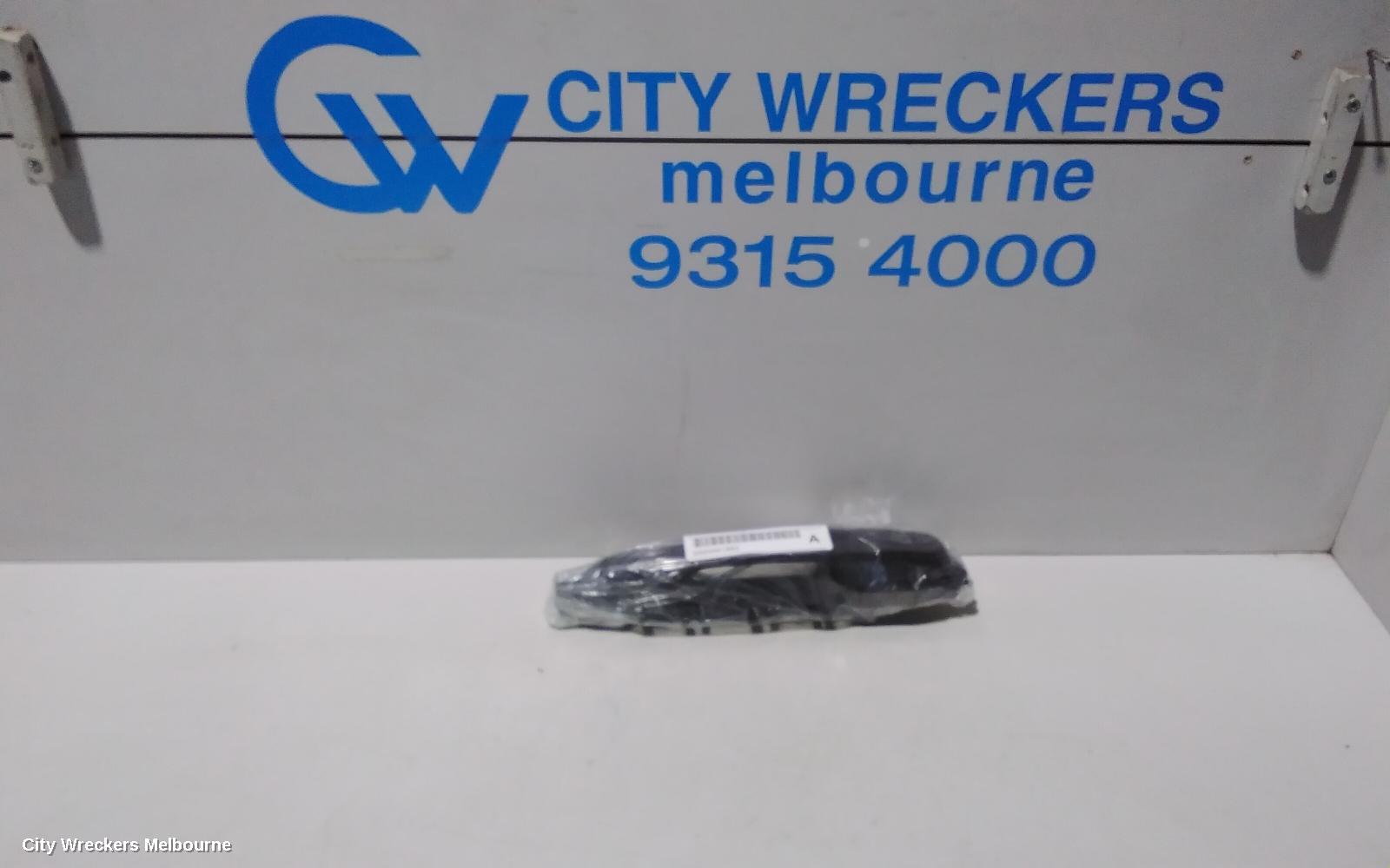 MITSUBISHI TRITON DOOR HANDLE, LH FRONT, OUTER, BLACK, GLX, MQ-MR, 03/2015 - 10/2023