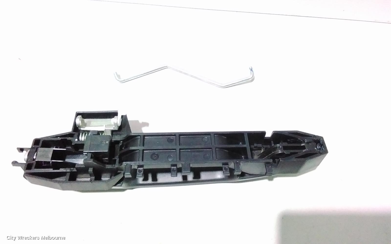 MITSUBISHI TRITON DOOR HANDLE, LH FRONT, OUTER, BLACK, GLX, MQ-MR, 03/2015 - 10/2023
