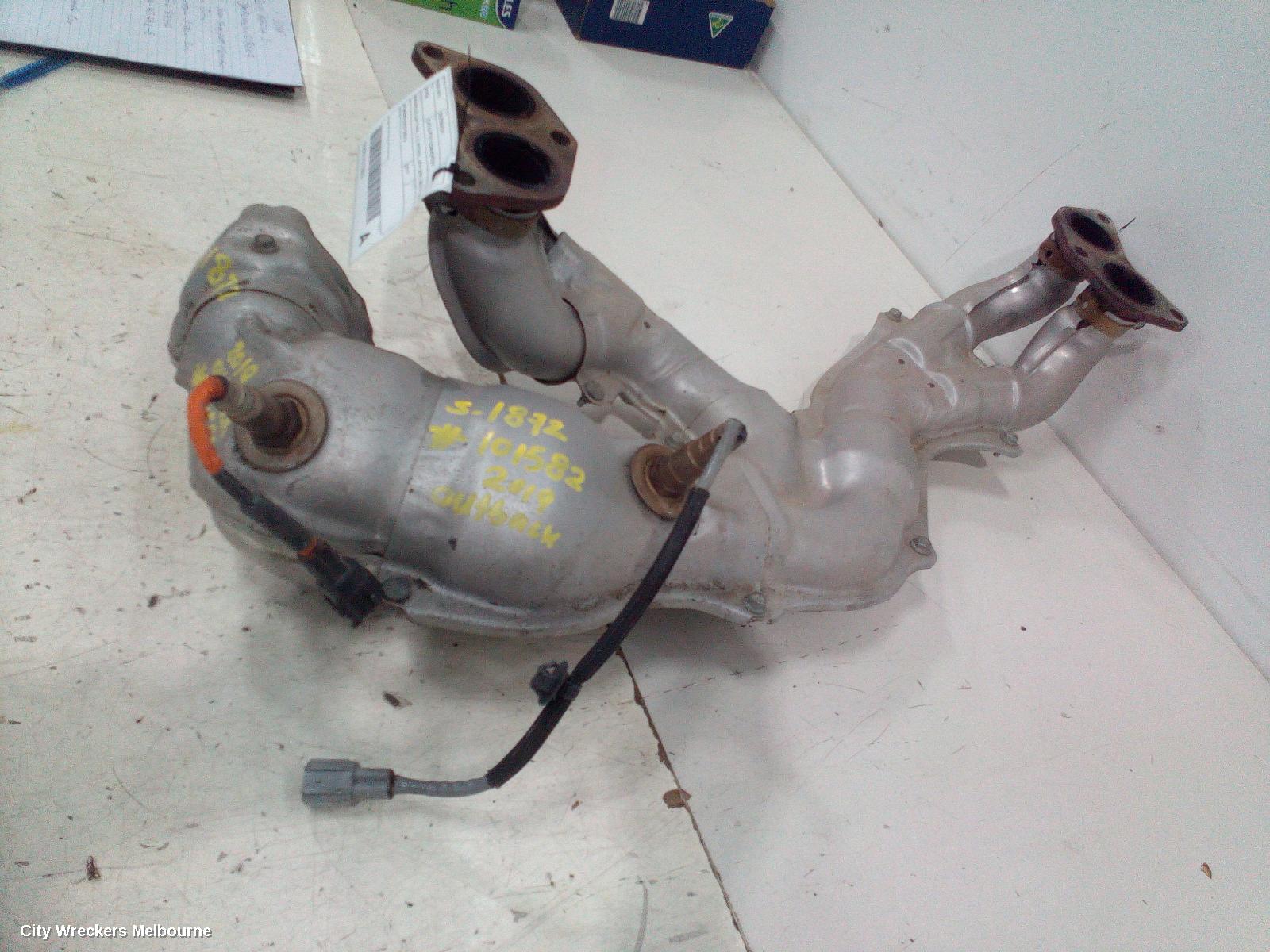 SUBARU OUTBACK CATALYTIC CONVERTER, MANIFOLD-CAT TYPE, 2.5, PETROL, 6TH GEN, 08/2014 - 12/2020