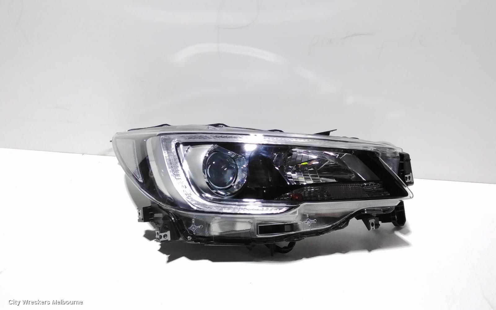 SUBARU OUTBACK RIGHT HEADLAMP, 6TH GEN, LED TYPE, 12/2017 - 12/2020
