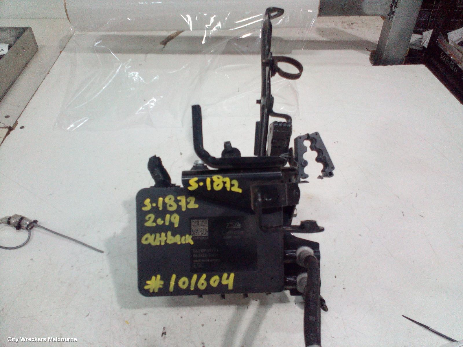 SUBARU OUTBACK ABS PUMP/MODULATOR, 6TH GEN, P/N 27596AL070, 08/2014 - 12/2020