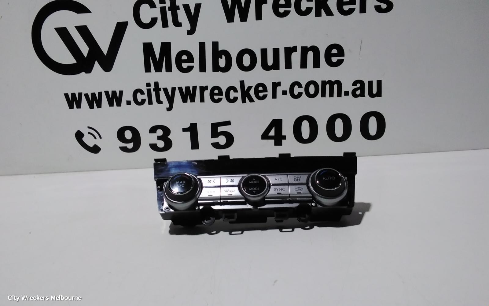SUBARU OUTBACK HEATER/AC CONTROLS, 6TH GEN, CLIMATE CONTROL TYPE, W/ HEATED SEATS, 08/2014 - 12/2020