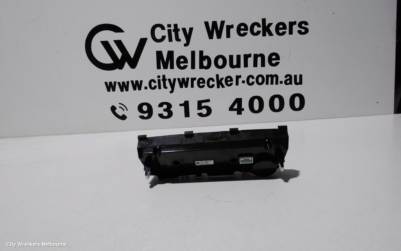 SUBARU OUTBACK HEATER/AC CONTROLS, 6TH GEN, CLIMATE CONTROL TYPE, W/ HEATED SEATS, 08/2014 - 12/2020
