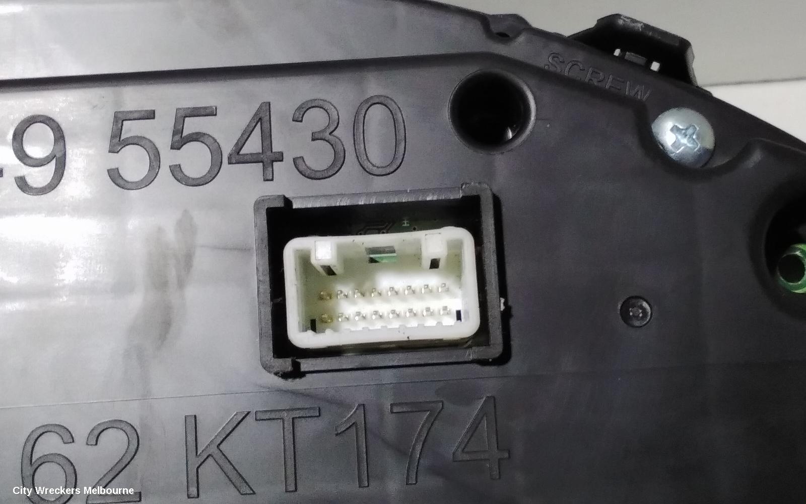 MAZDA CX9 INSTRUMENT CLUSTER, TC, 07/2016 ONWARDS
