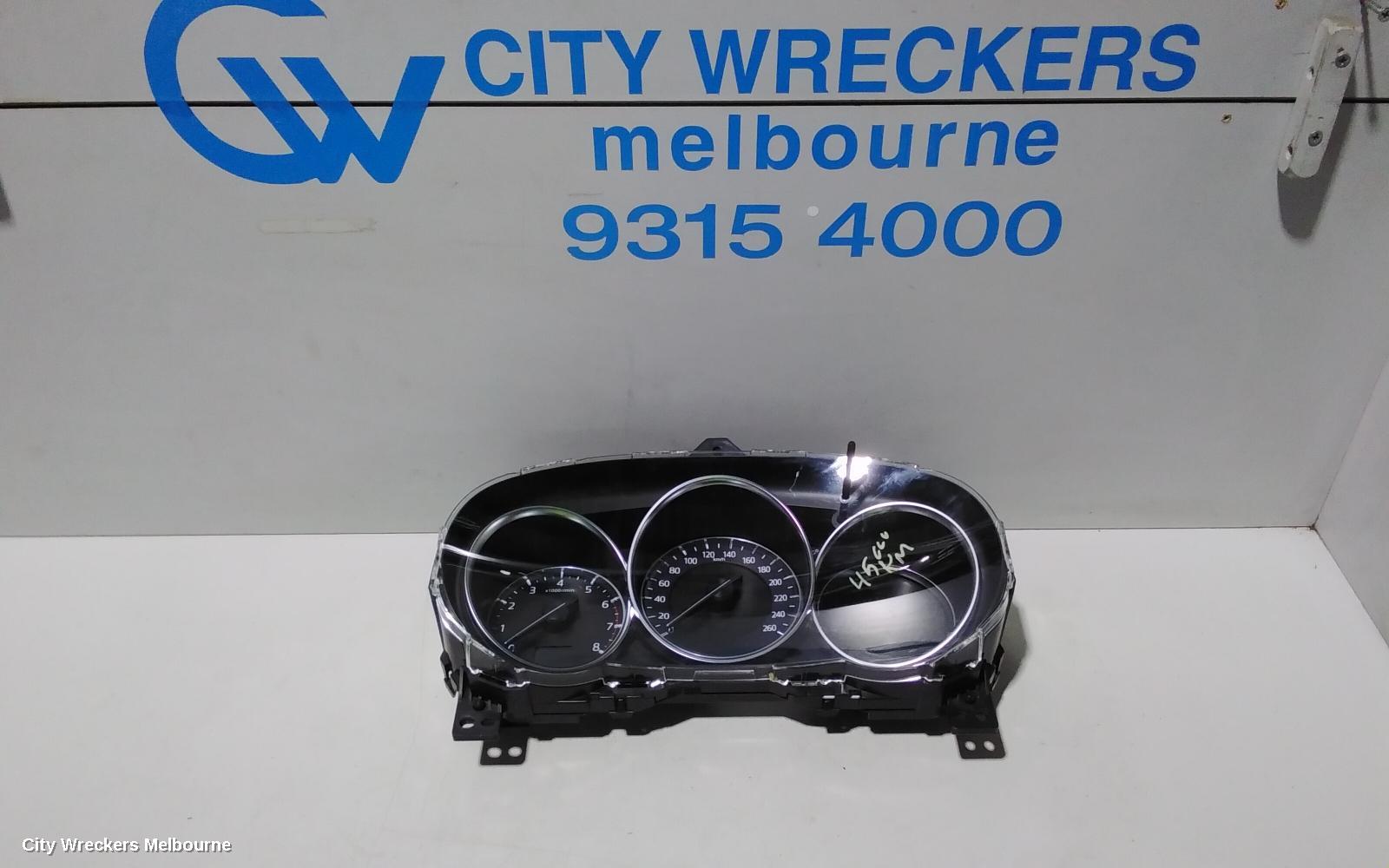 MAZDA CX9 INSTRUMENT CLUSTER, TC, 07/2016 ONWARDS