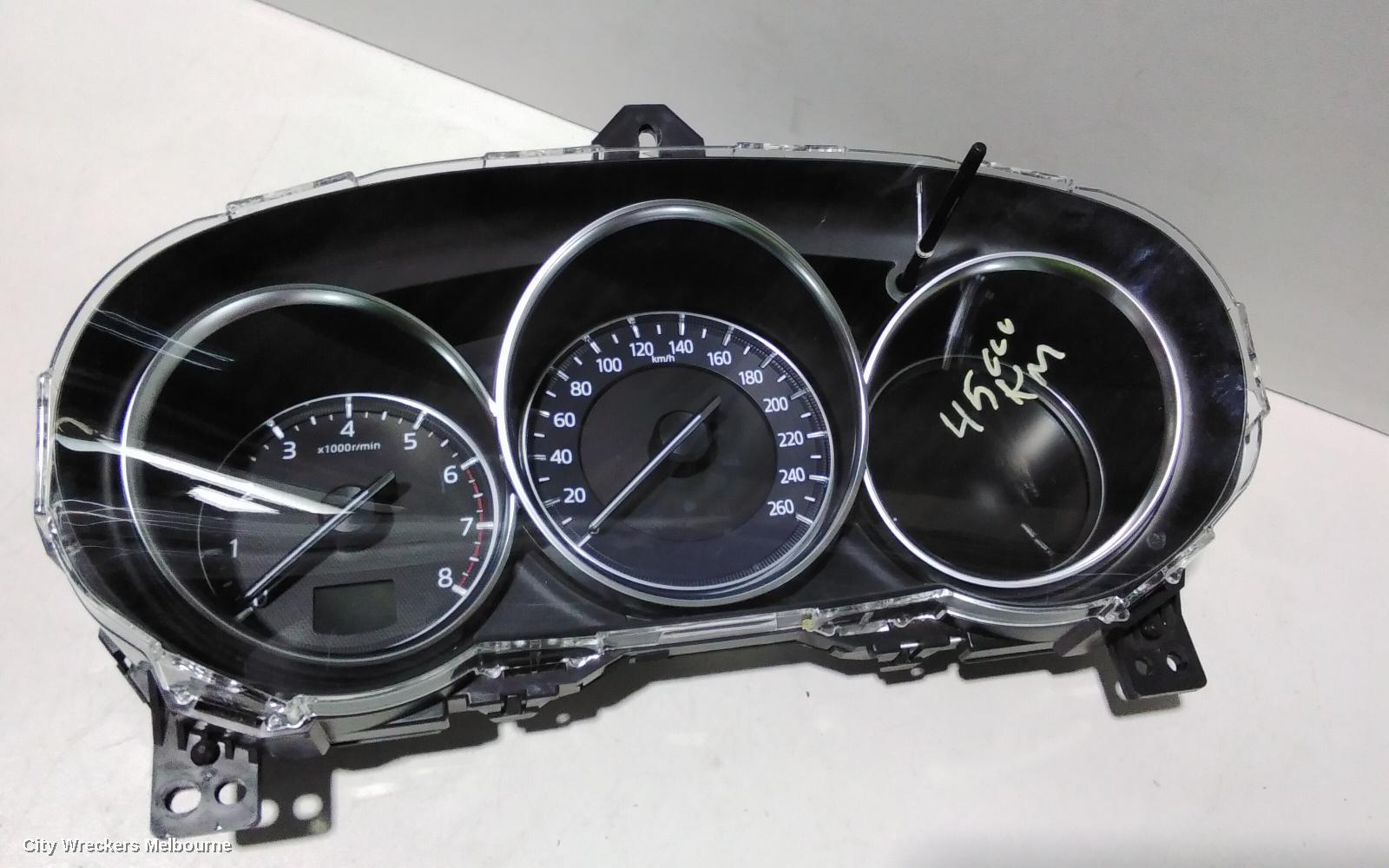 MAZDA CX9 INSTRUMENT CLUSTER, TC, 07/2016 ONWARDS