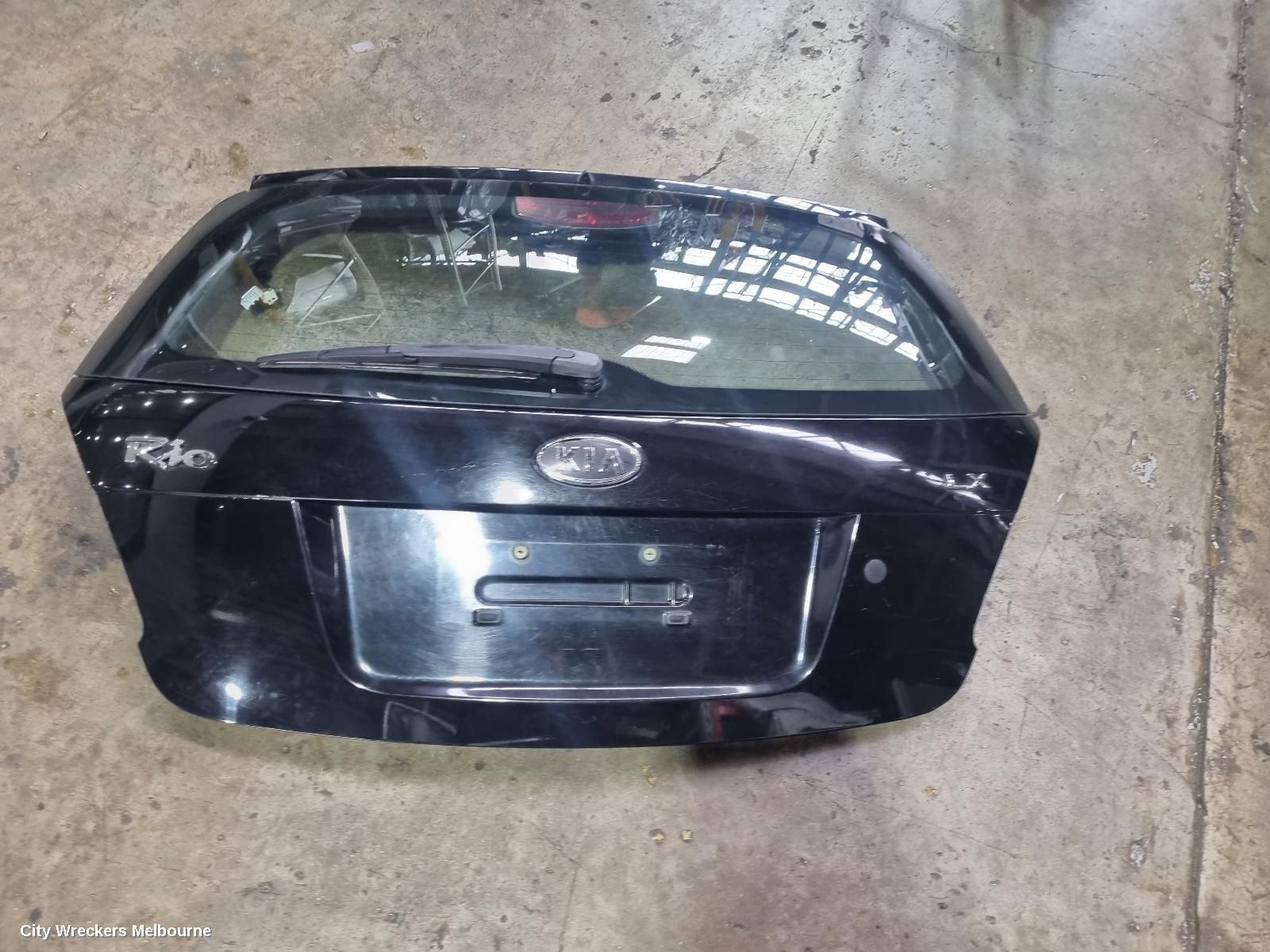 KIA RIO BOOTLID/TAILGATE, TAILGATE, JB, NON SPOILER TYPE, 08/2005 - 07/2011