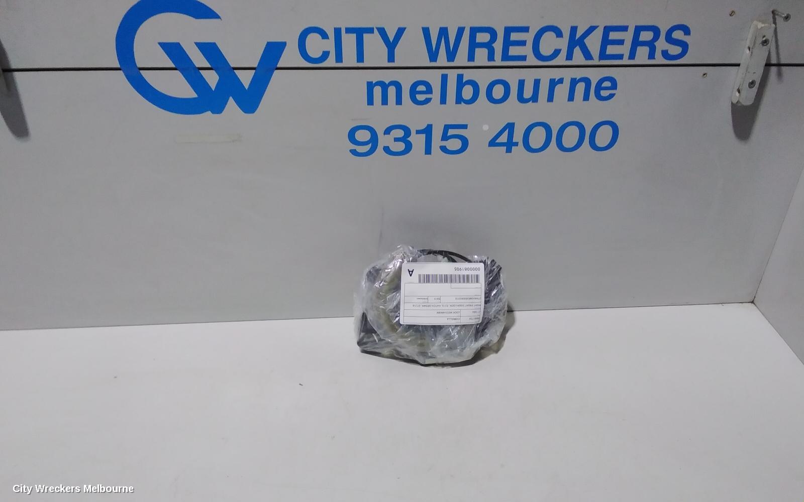 TOYOTA COROLLA DOOR/BOOT/GATE LOCK, RIGHT FRONT DOOR LOCK, E210, HATCH/SEDAN, 07/2018 ONWARDS