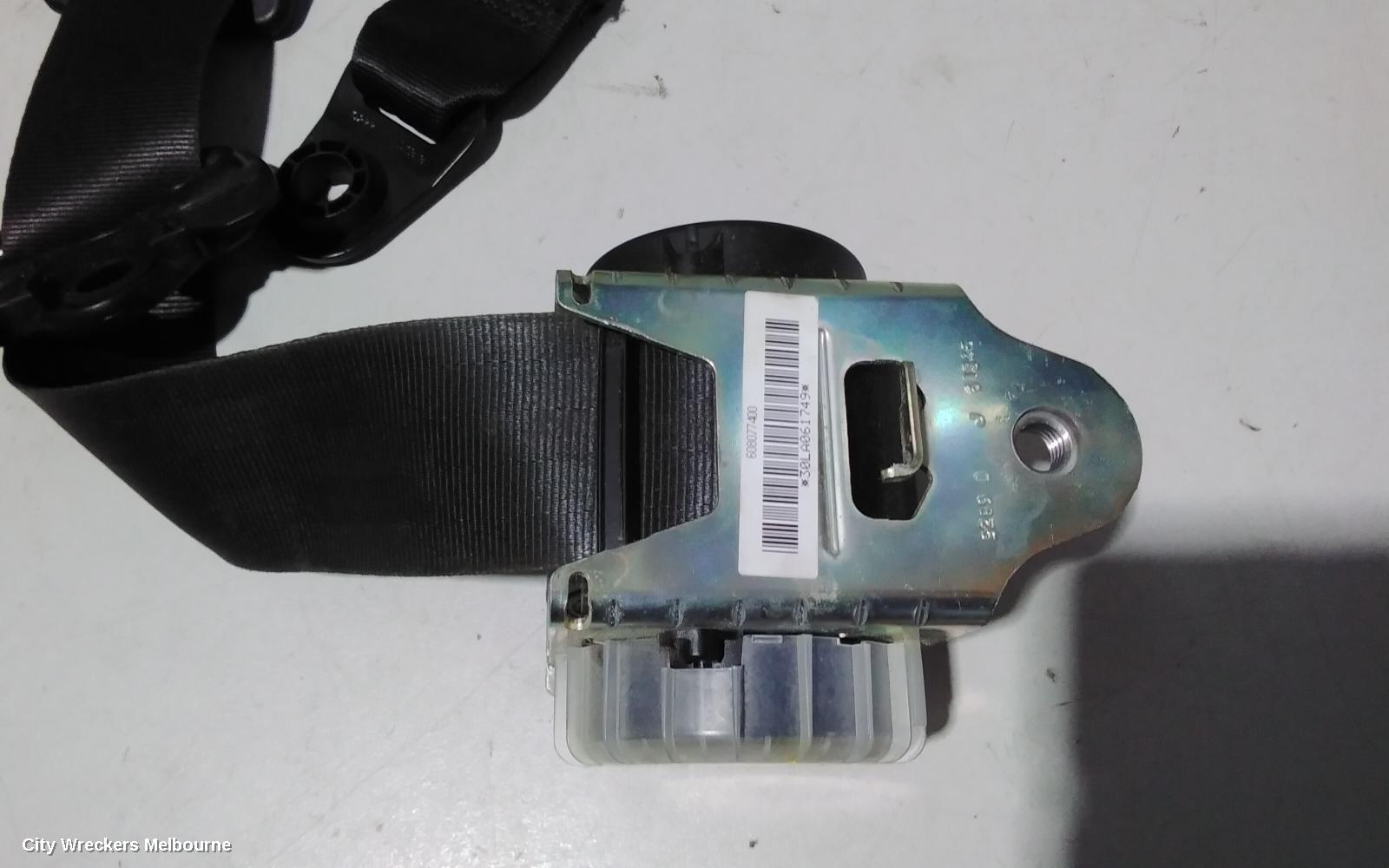 LAND ROVER RANGEROVER SPORT SEATBELT/STALK, RH FRONT, SEAT BELT ONLY, L320, 08/2005 - 12/2013