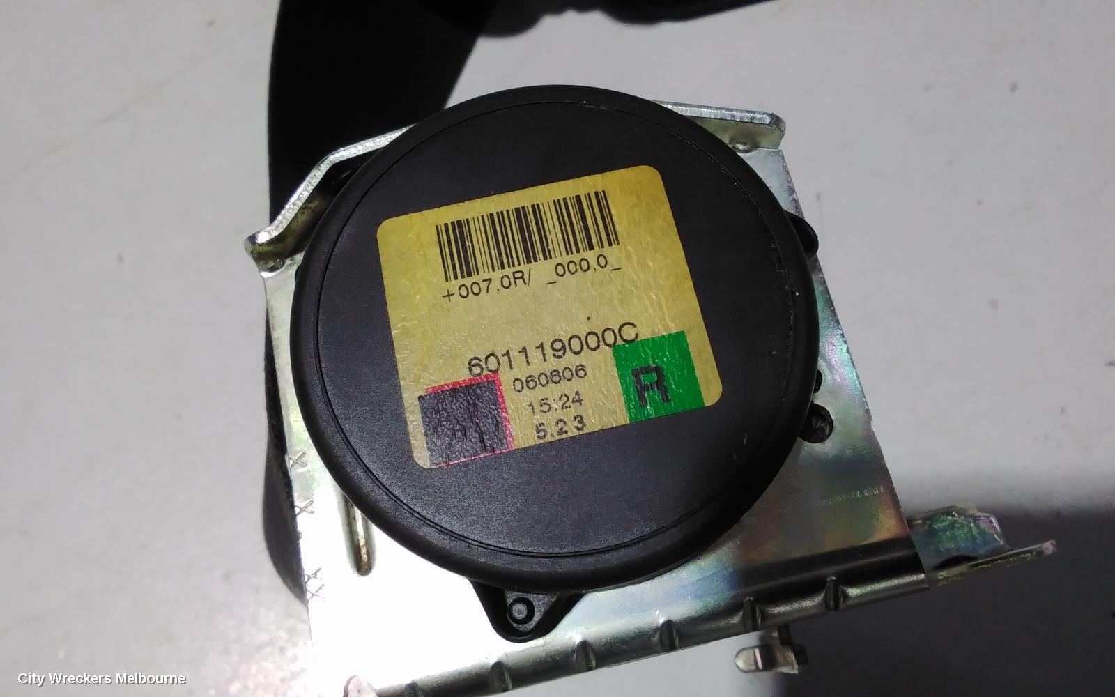 LAND ROVER RANGEROVER SPORT SEATBELT/STALK, RH FRONT, SEAT BELT ONLY, L320, 08/2005 - 12/2013