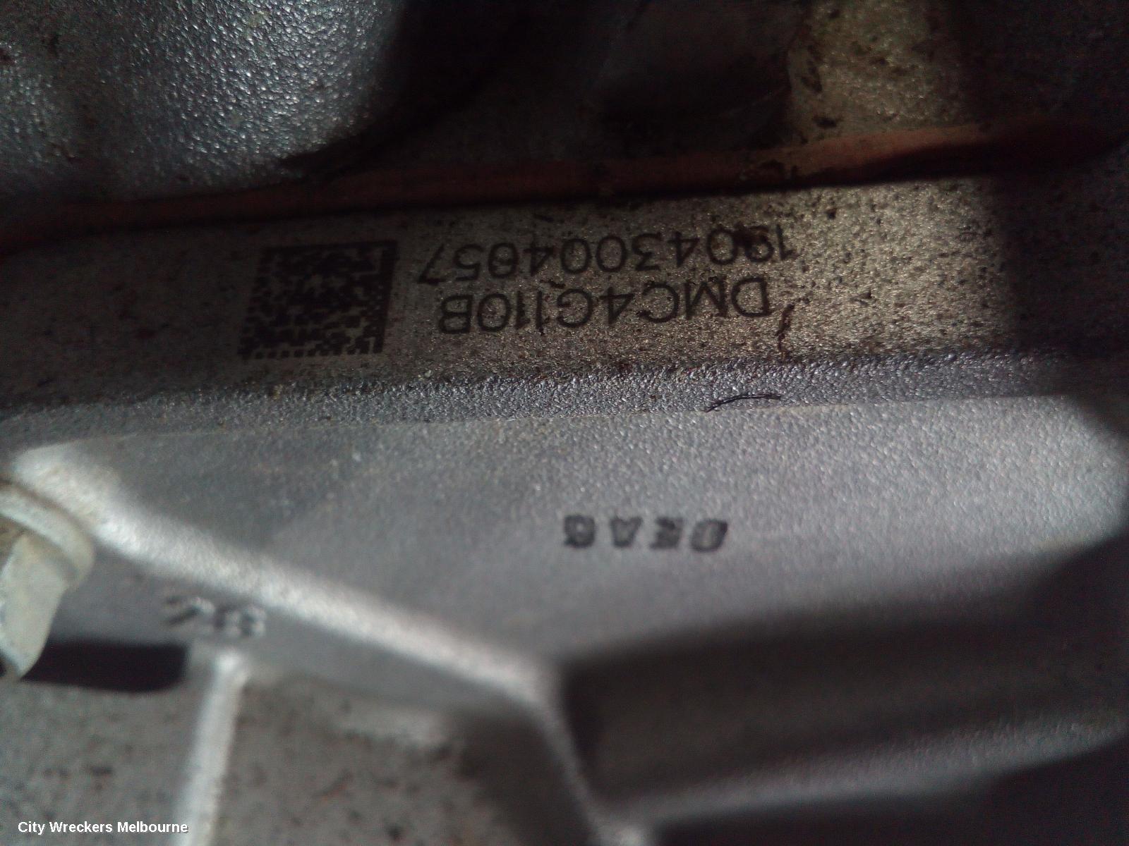 KIA SORENTO TRANS/GEARBOX, AUTO, FWD, PETROL, 3.5, G6DC, 8 SPEED, UM, 08/2017 - 01/2020