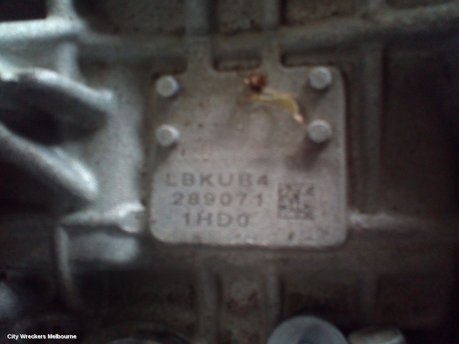 KIA SORENTO TRANS/GEARBOX, AUTO, FWD, PETROL, 3.5, G6DC, 8 SPEED, UM, 08/2017 - 01/2020