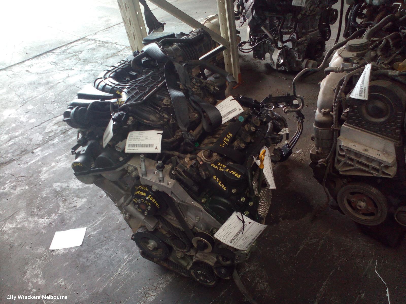 KIA SORENTO TRANS/GEARBOX, AUTO, FWD, PETROL, 3.5, G6DC, 8 SPEED, UM, 08/2017 - 01/2020