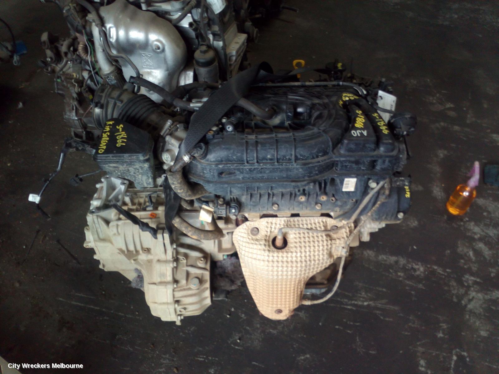 KIA SORENTO TRANS/GEARBOX, AUTO, FWD, PETROL, 3.5, G6DC, 8 SPEED, UM, 08/2017 - 01/2020