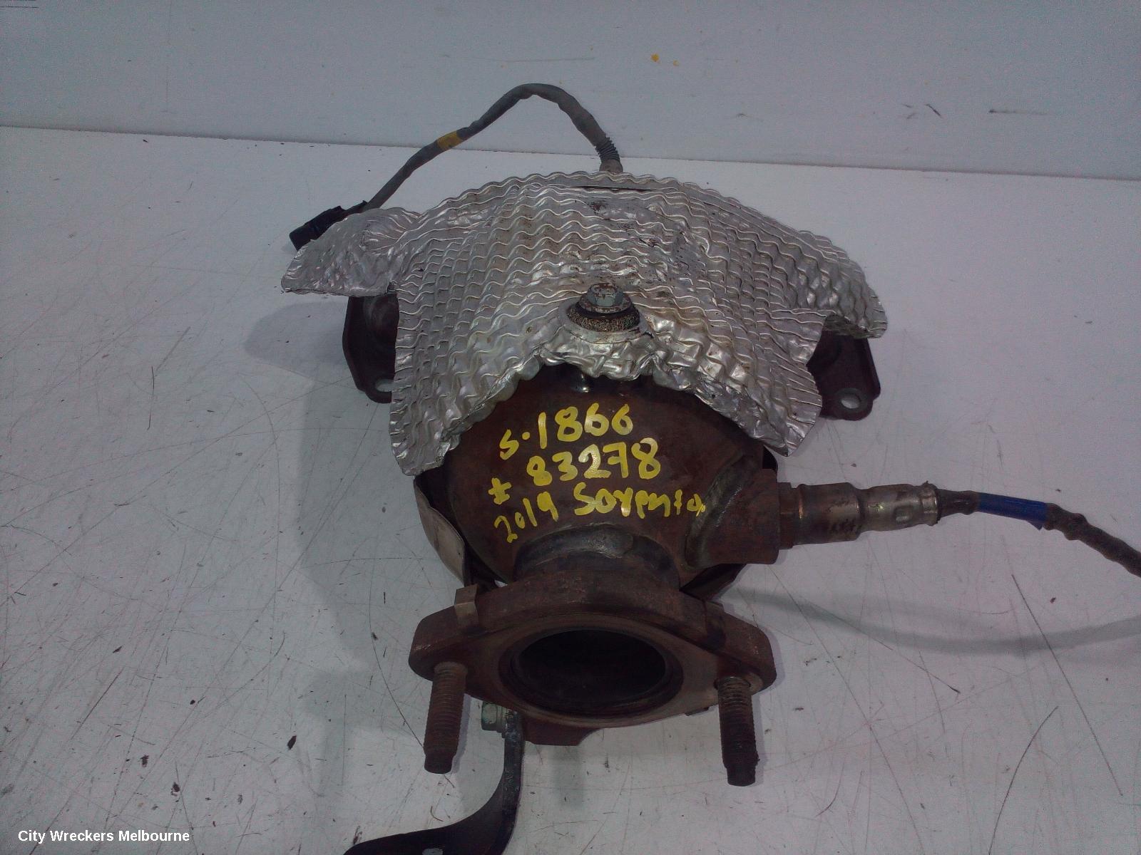 KIA SORENTO CATALYTIC CONVERTER, MANIFOLD-CAT TYPE, 3.5, PETROL, RH SIDE, UM, 09/2017 - 01/2020