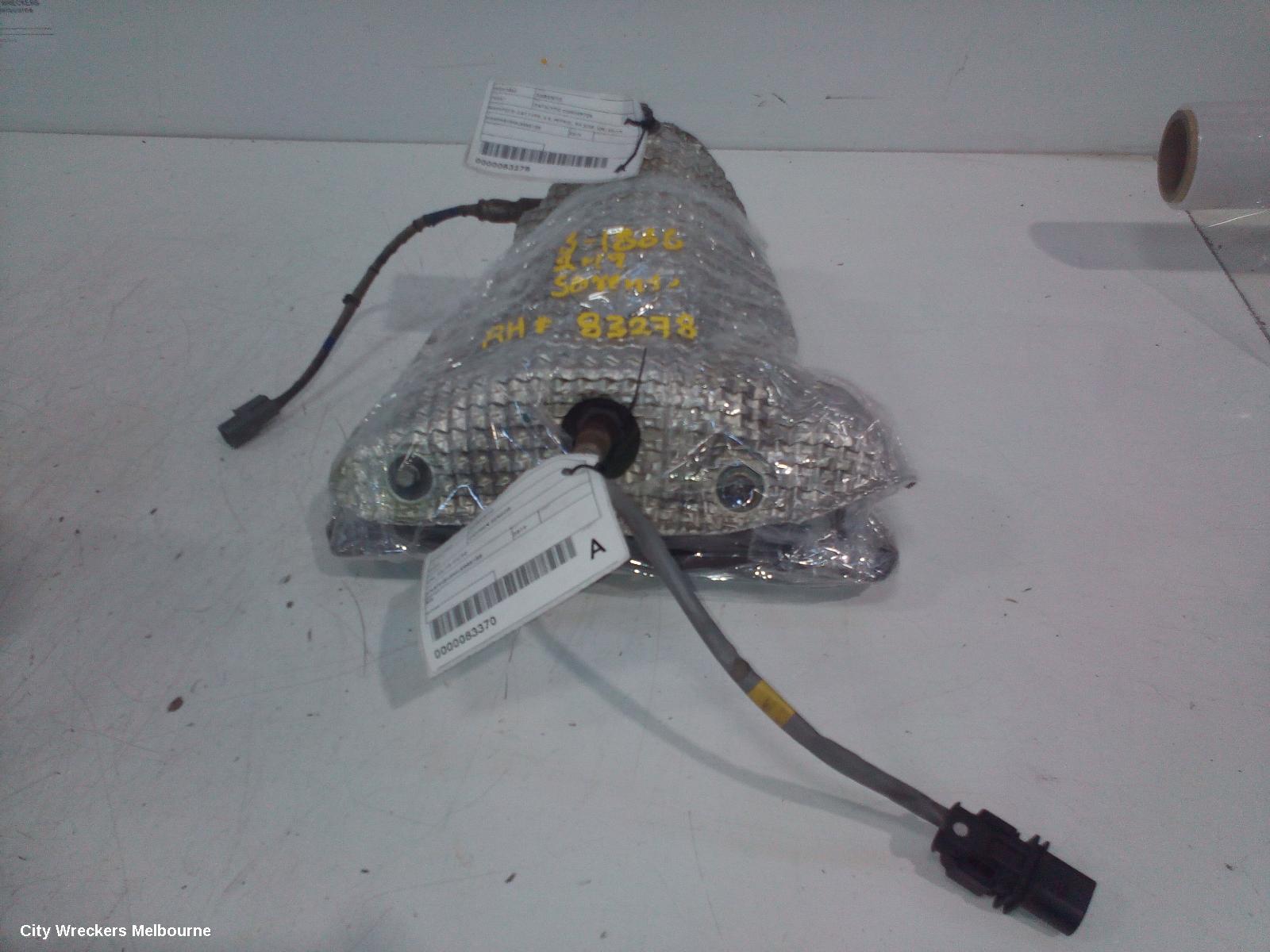 KIA SORENTO CATALYTIC CONVERTER, MANIFOLD-CAT TYPE, 3.5, PETROL, RH SIDE, UM, 09/2017 - 01/2020