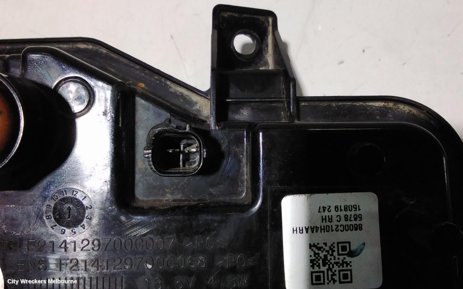 SUZUKI BALENO RIGHT INDICATOR/FOG/SIDE, BUMPER FOGLAMP, EW, 08/2019 ONWARDS