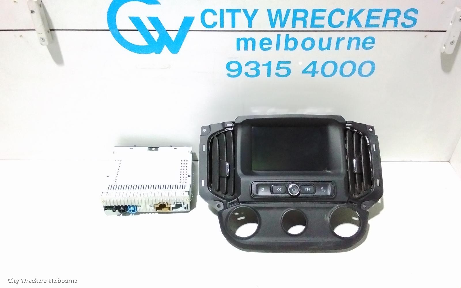 HOLDEN COLORADO RADIO/CD/DVD/SAT/TV, 7 INCH TOUCHSCREEN, NON SAT NAV (SINGLE KNOB ON FACE), RG/RG7, 07/2016 - 12/2020