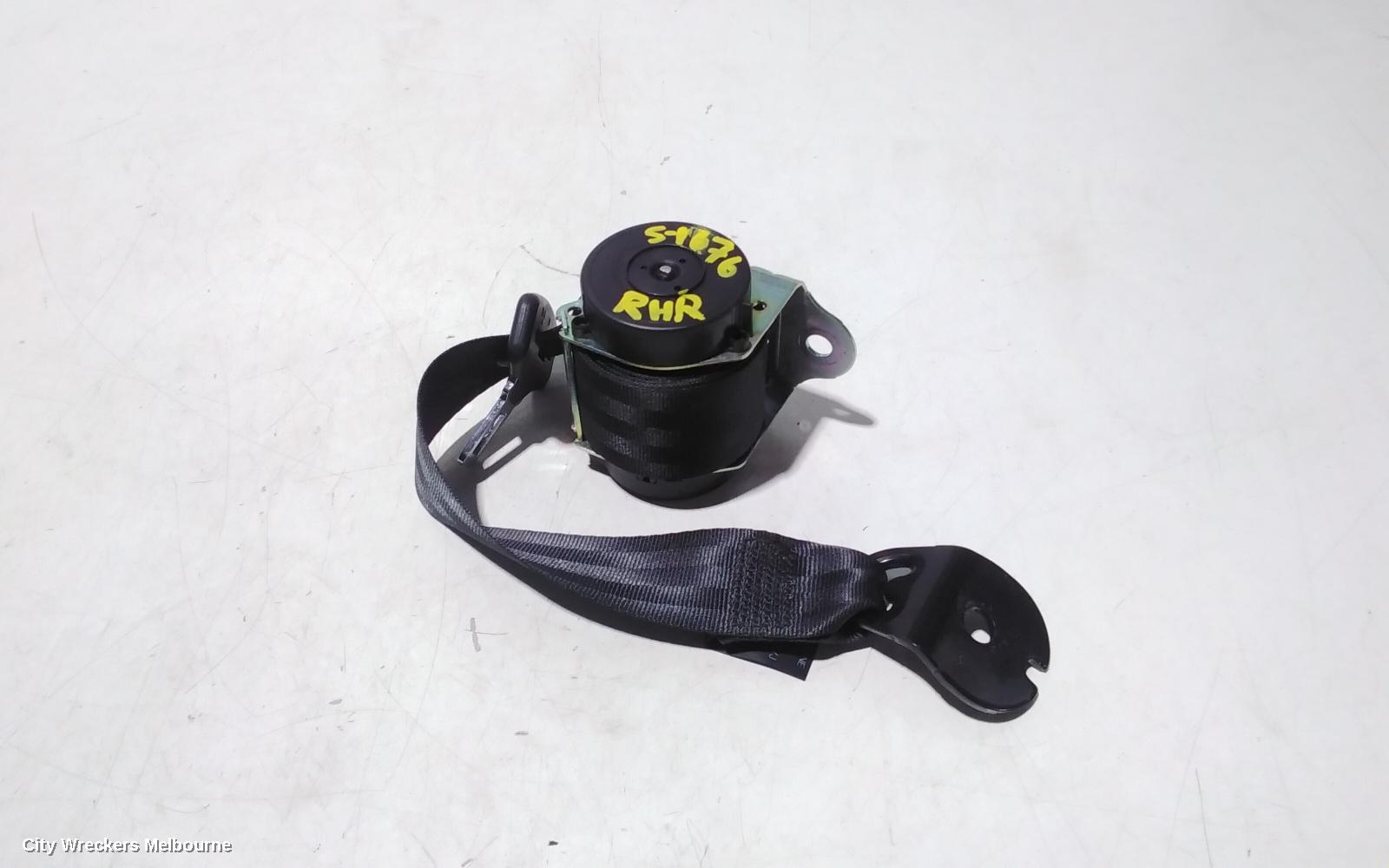 LAND ROVER RANGEROVER EVOQUE SEATBELT/STALK, RH REAR, SEAT BELT ONLY, L538, 11/2011 - 01/2019