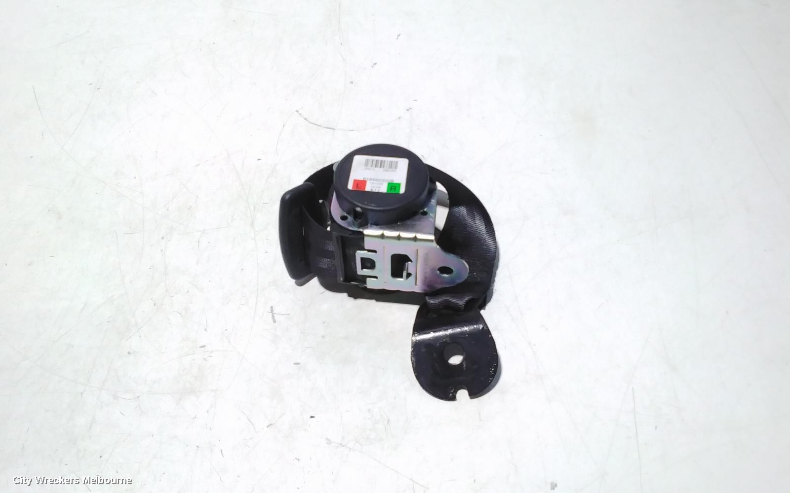 LAND ROVER RANGEROVER EVOQUE SEATBELT/STALK, LH REAR, SEAT BELT ONLY, L538, 11/2011 - 01/2019
