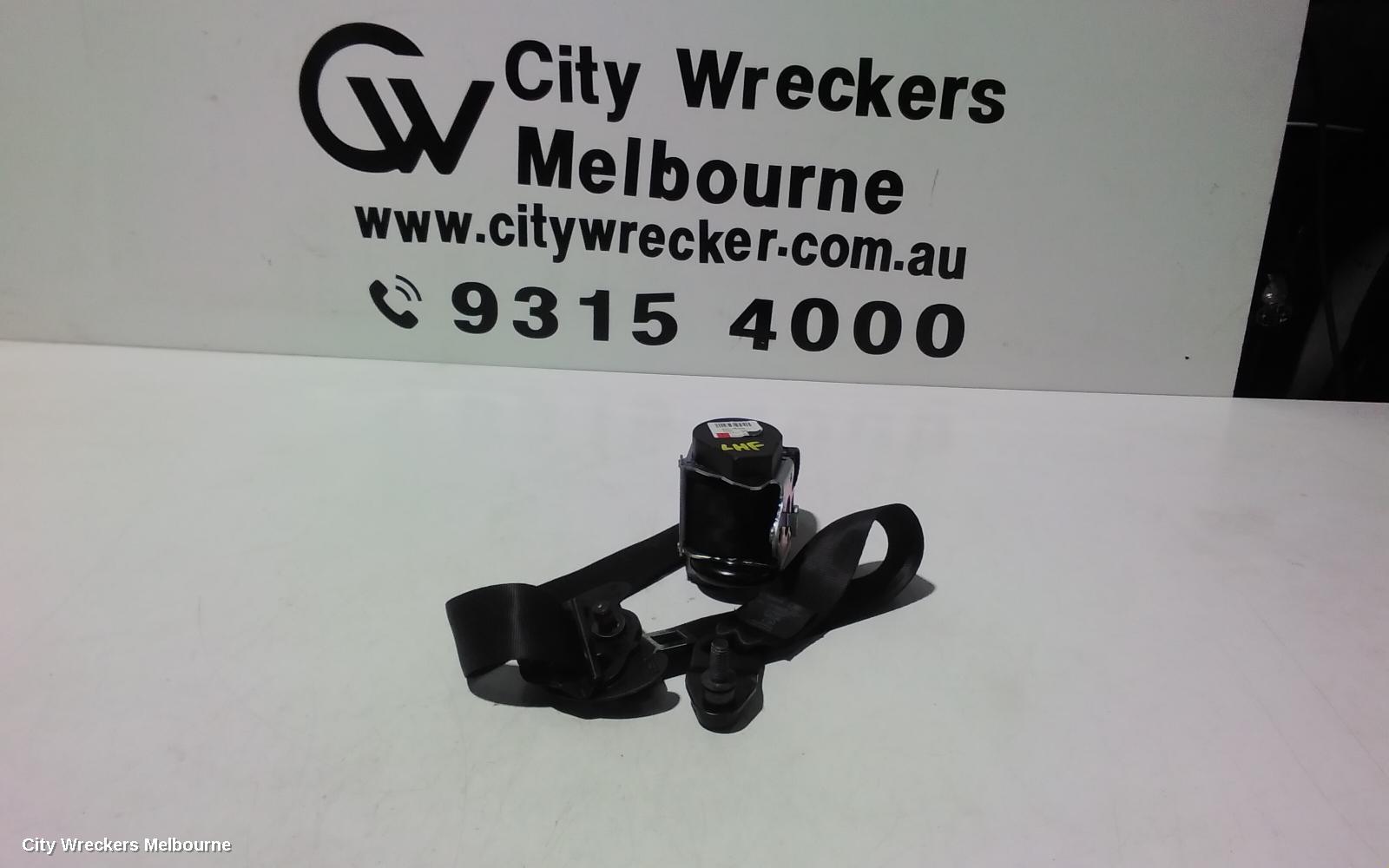 LAND ROVER RANGEROVER EVOQUE SEATBELT/STALK, LH FRONT, SEAT BELT ONLY, 5DR WAGON, STANDARD SEAT TYPE, L538, 11/2011 - 01/2019