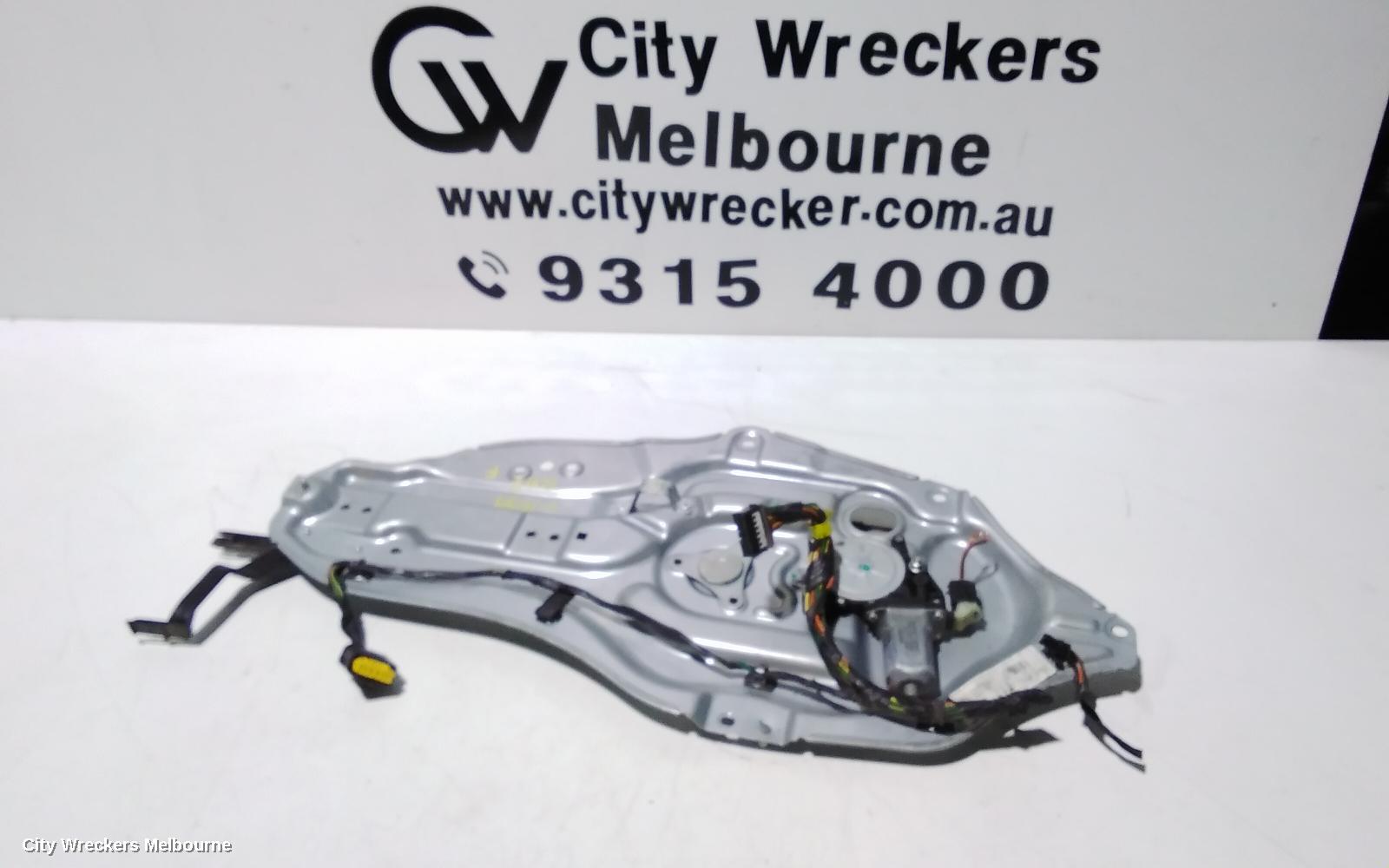 KIA CERATO RIGHT FRONT WINDOW REG/MOTOR, TD, DOOR REG ASSY (REG AND MOTOR), SEDAN/HATCH, 10/2008 - 03/2013