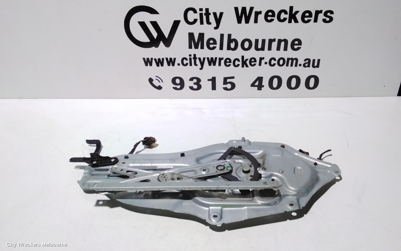 KIA CERATO RIGHT FRONT WINDOW REG/MOTOR, TD, DOOR REG ASSY (REG AND MOTOR), SEDAN/HATCH, 10/2008 - 03/2013