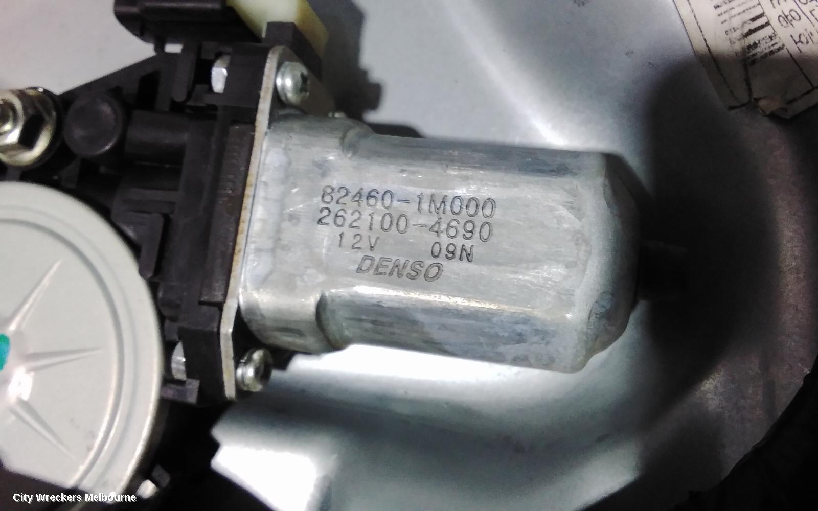 KIA CERATO RIGHT FRONT WINDOW REG/MOTOR, TD, DOOR REG ASSY (REG AND MOTOR), SEDAN/HATCH, 10/2008 - 03/2013