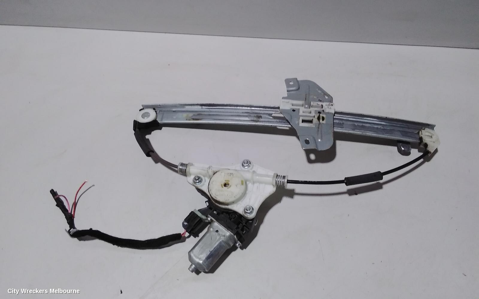 KIA RIO LEFT REAR WND REG/MOTOR, UB, DOOR REG ASSY (REG AND MOTOR), 5DR HATCH, 08/2011 - 11/2016