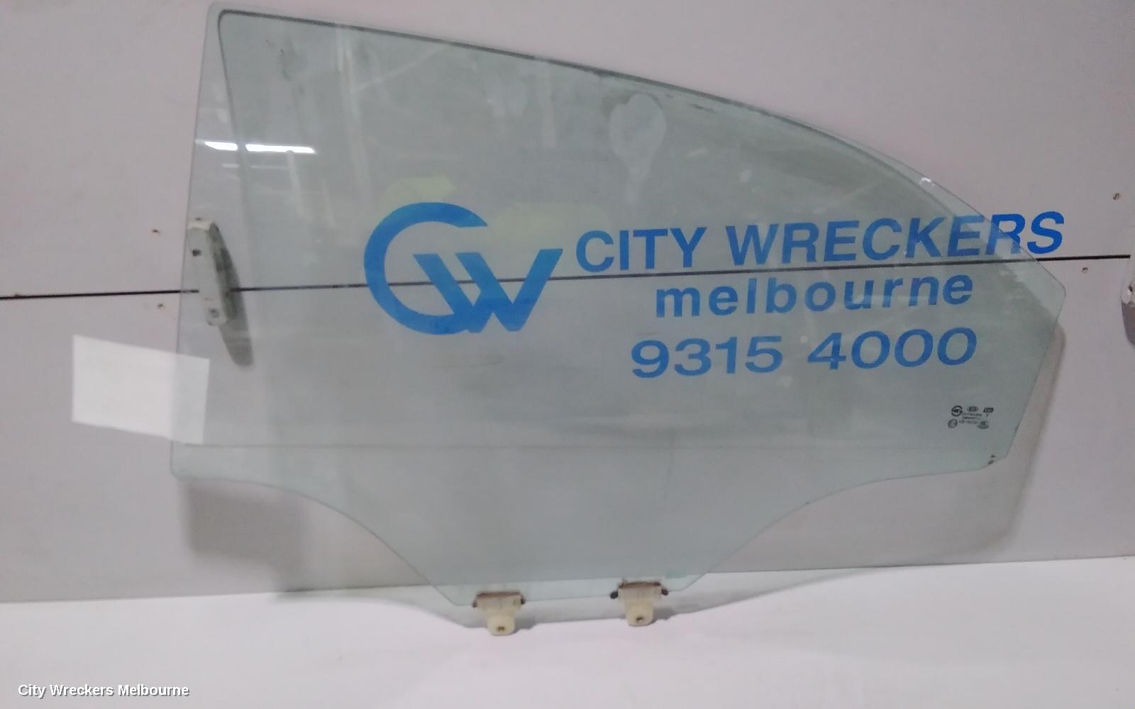 KIA RIO LEFT REAR DOOR WINDOW, UB, HATCH, 08/2011 - 11/2016