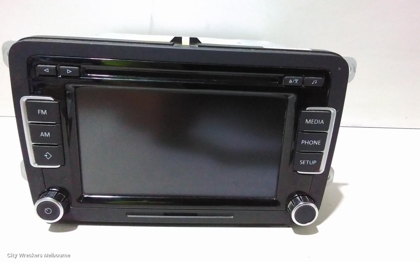 VOLKSWAGEN PASSAT RADIO/CD/DVD/SAT/TV, DISPLAY & HEAD UNIT (RCD510), 3C/MK6 B6-B7/3CC, 03/2006 - 12/2016