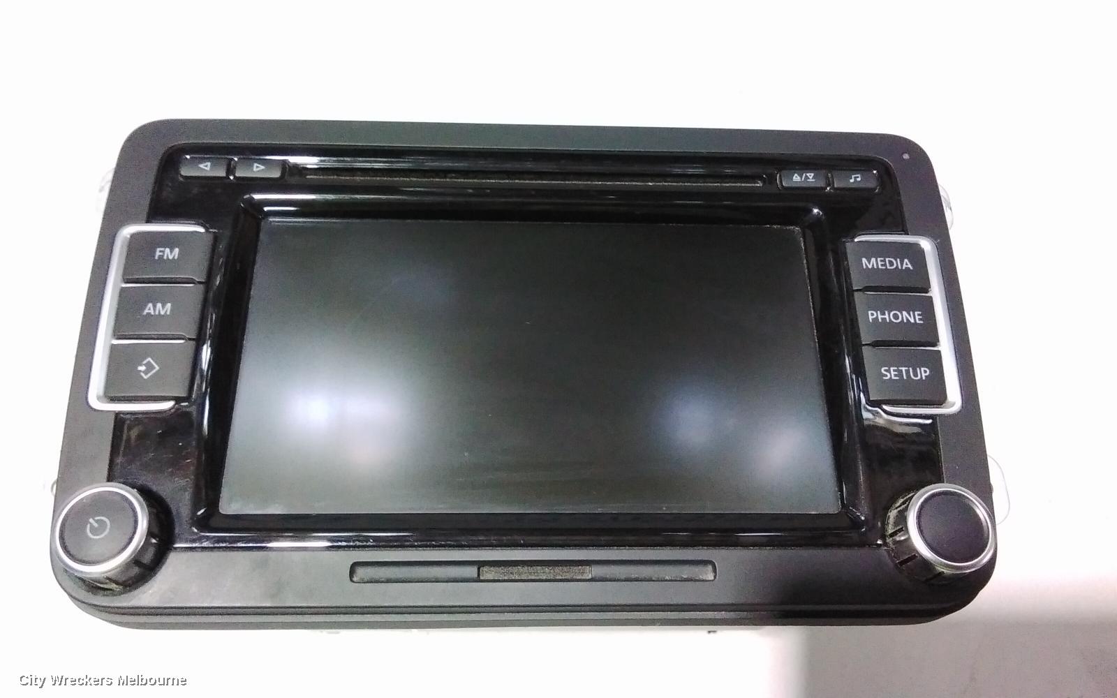 VOLKSWAGEN PASSAT RADIO/CD/DVD/SAT/TV, DISPLAY & HEAD UNIT (RCD510), 3C/MK6 B6-B7/3CC, 03/2006 - 12/2016