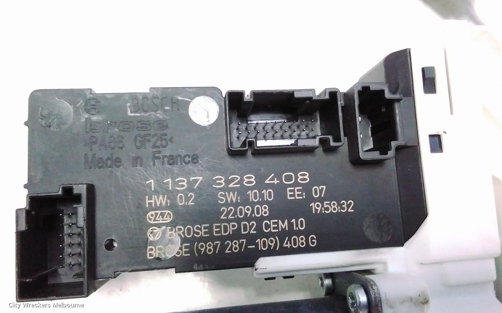PEUGEOT 407 LEFT FRONT WINDOW REG/MOTOR, POWER, COUPE, 03/2006 - 12/2011