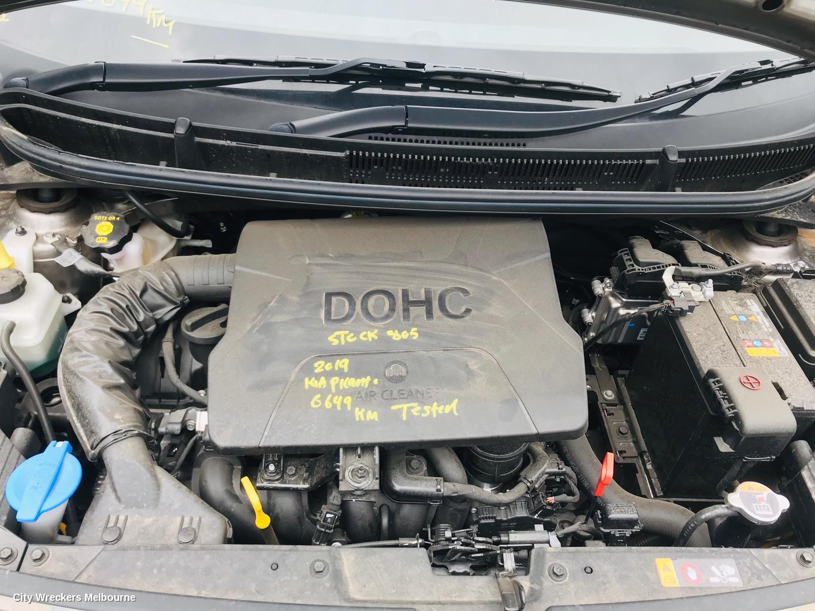 KIA PICANTO OVERFLOW BOTTLE, JA, 05/2017 ONWARDS