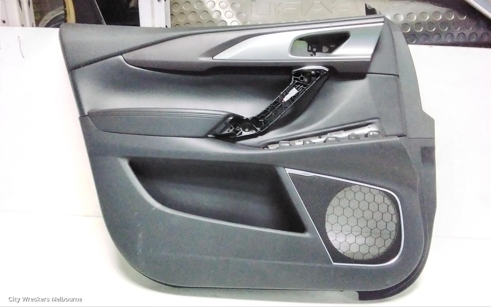 MAZDA CX9 DOOR TRIM, LH FRONT, TC, LEATHER, W/ 12 SPEAKER TYPE, 07/2016 ONWARDS