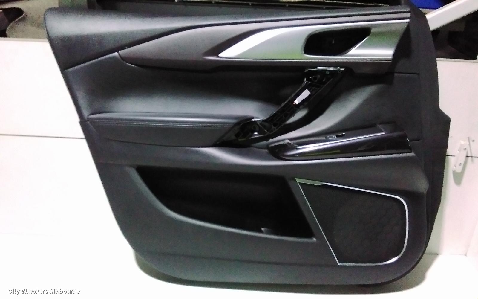 MAZDA CX9 DOOR TRIM, LH FRONT, TC, LEATHER, W/ 12 SPEAKER TYPE, 07/2016 ONWARDS
