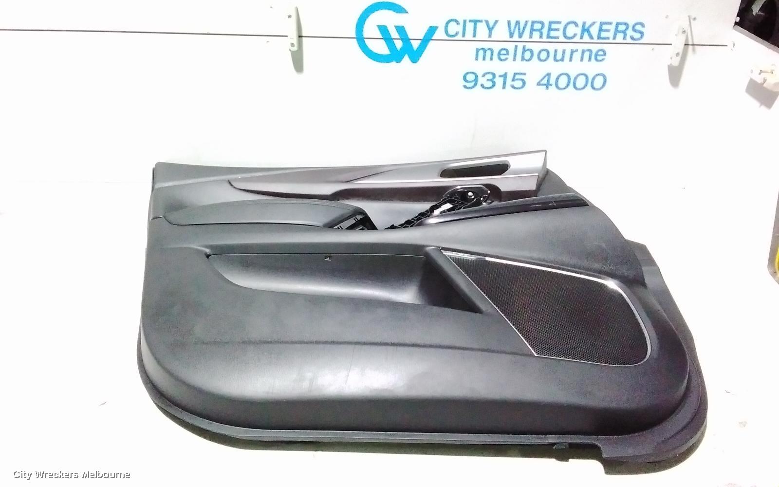 MAZDA CX9 DOOR TRIM, LH FRONT, TC, LEATHER, W/ 12 SPEAKER TYPE, 07/2016 ONWARDS