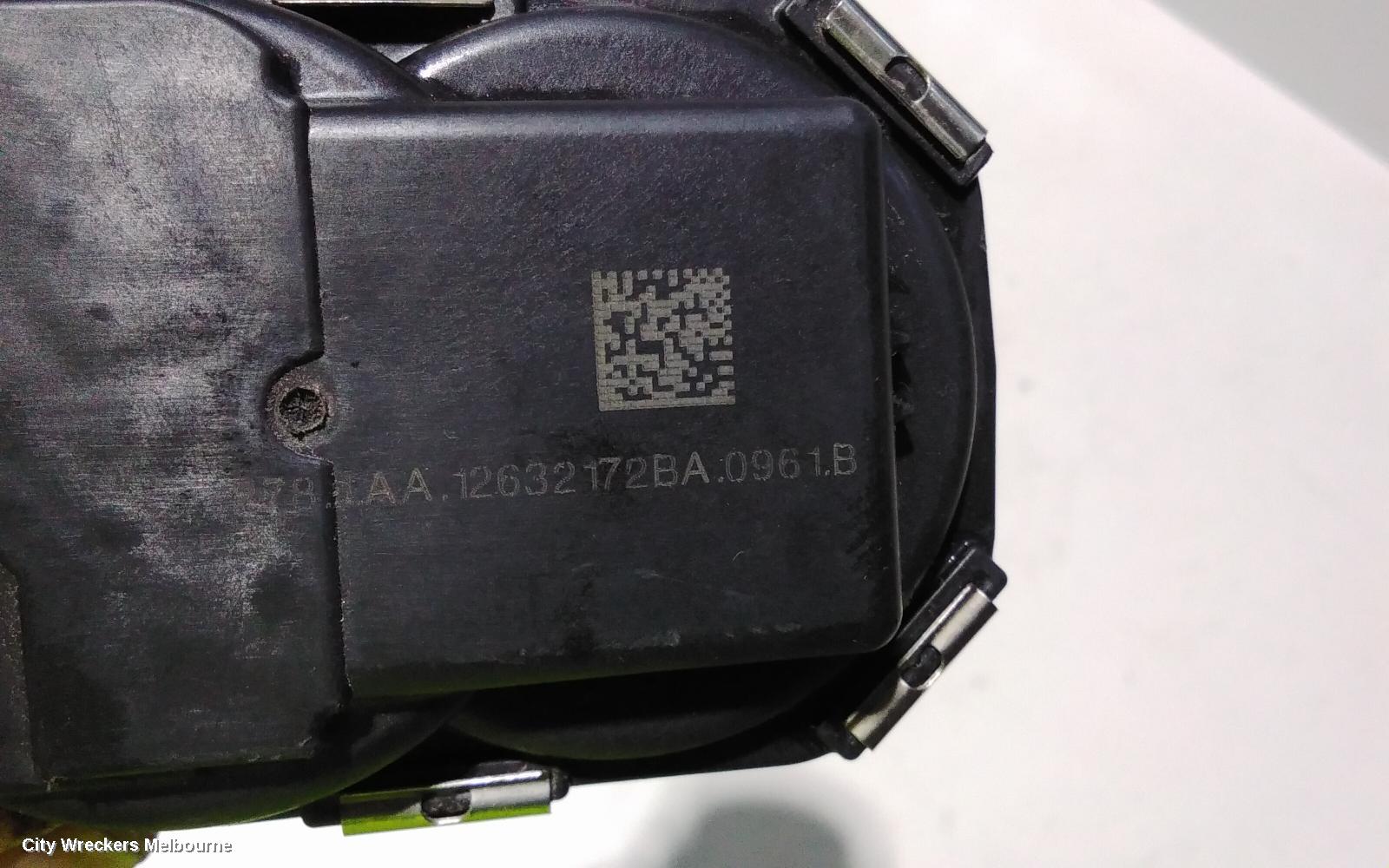 HOLDEN COMMODORE THROTTLE BODY, 3.6, LFX/LWR, VE, 08/2009 - 04/2013