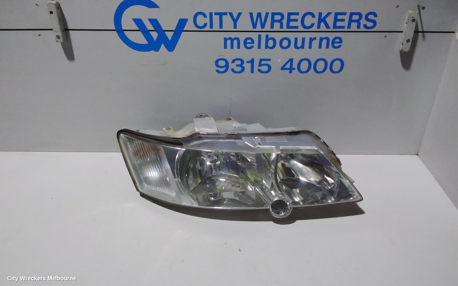 HOLDEN COMMODORE RIGHT HEADLAMP, VY1, EXECUTIVE/ACCLAIM/EQUIPE/LUMINA/S, 10/2002 - 08/2003