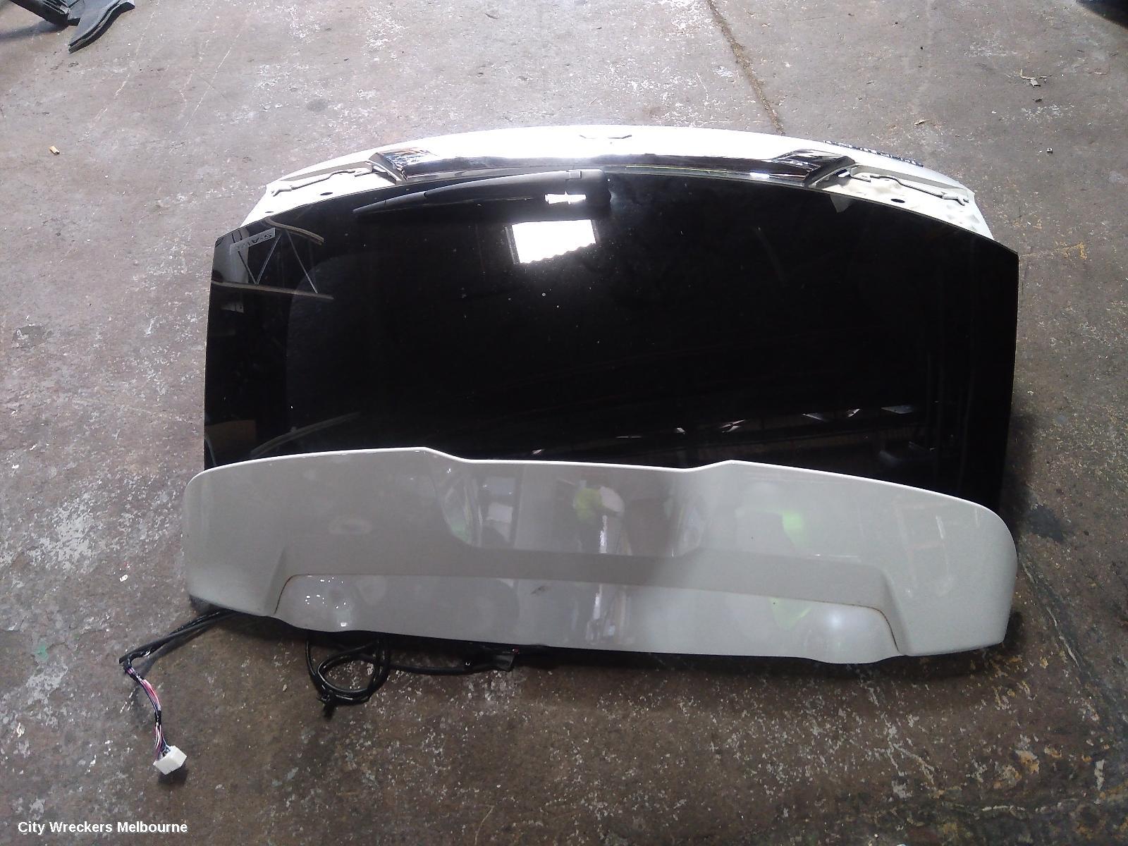 MITSUBISHI OUTLANDER BOOTLID/TAILGATE, TAILGATE, ZK-ZL, PHEV/HYBRID, W/ POWER LIFTGATE, SPOILERED & CAMERA TYPE, 07/2018 - 07/2021